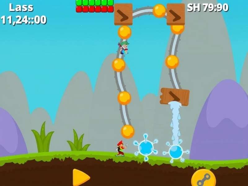 Splashy Dash Game Screenshot